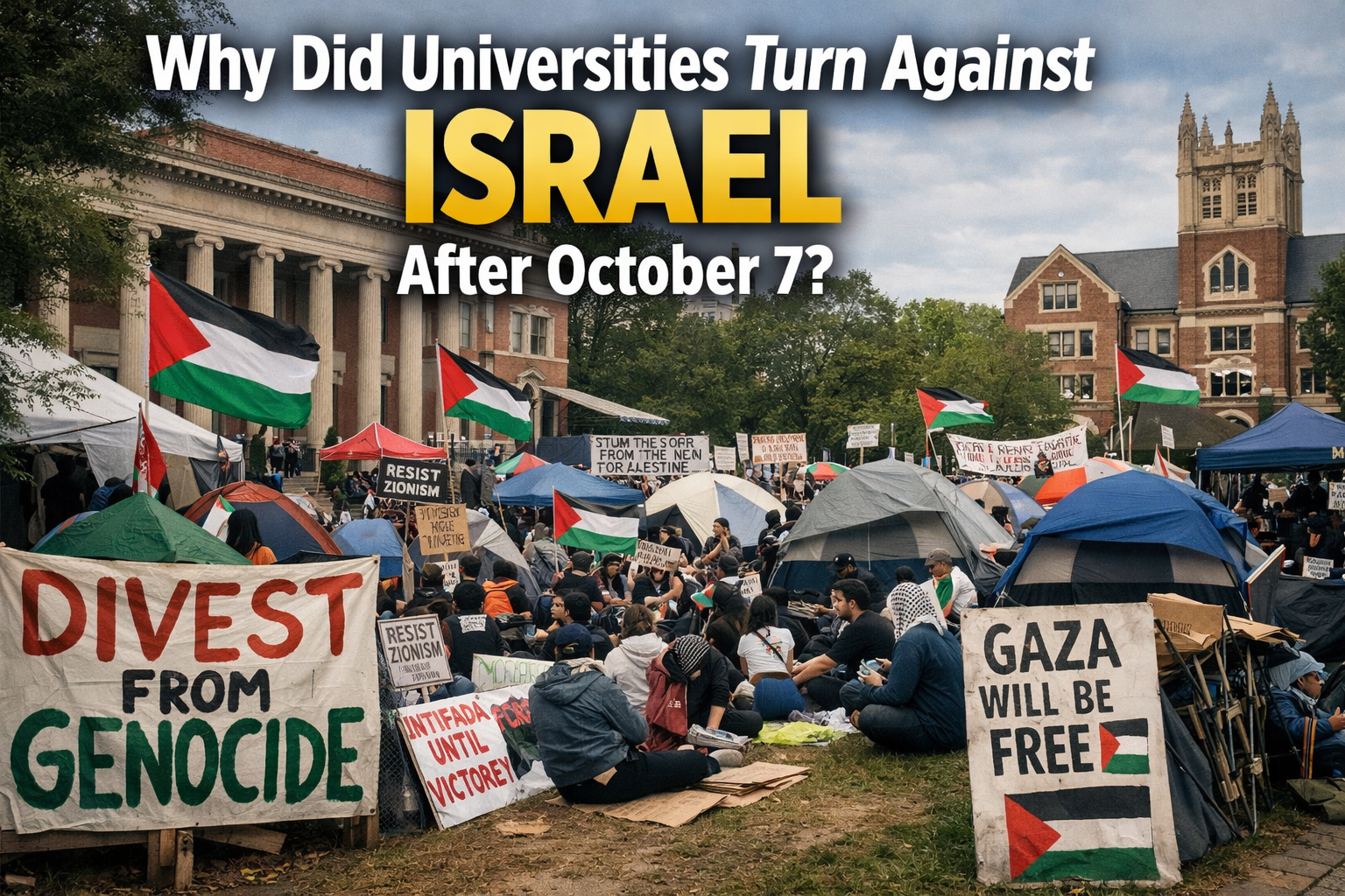 Why Did Universities Turn Against Israel After October 7?